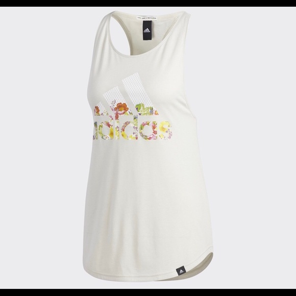 Adidas Floral Essential Tank - Picture 5 of 15